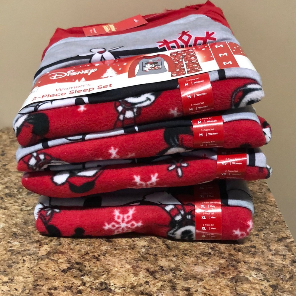Family set of Disney Christmas PJs